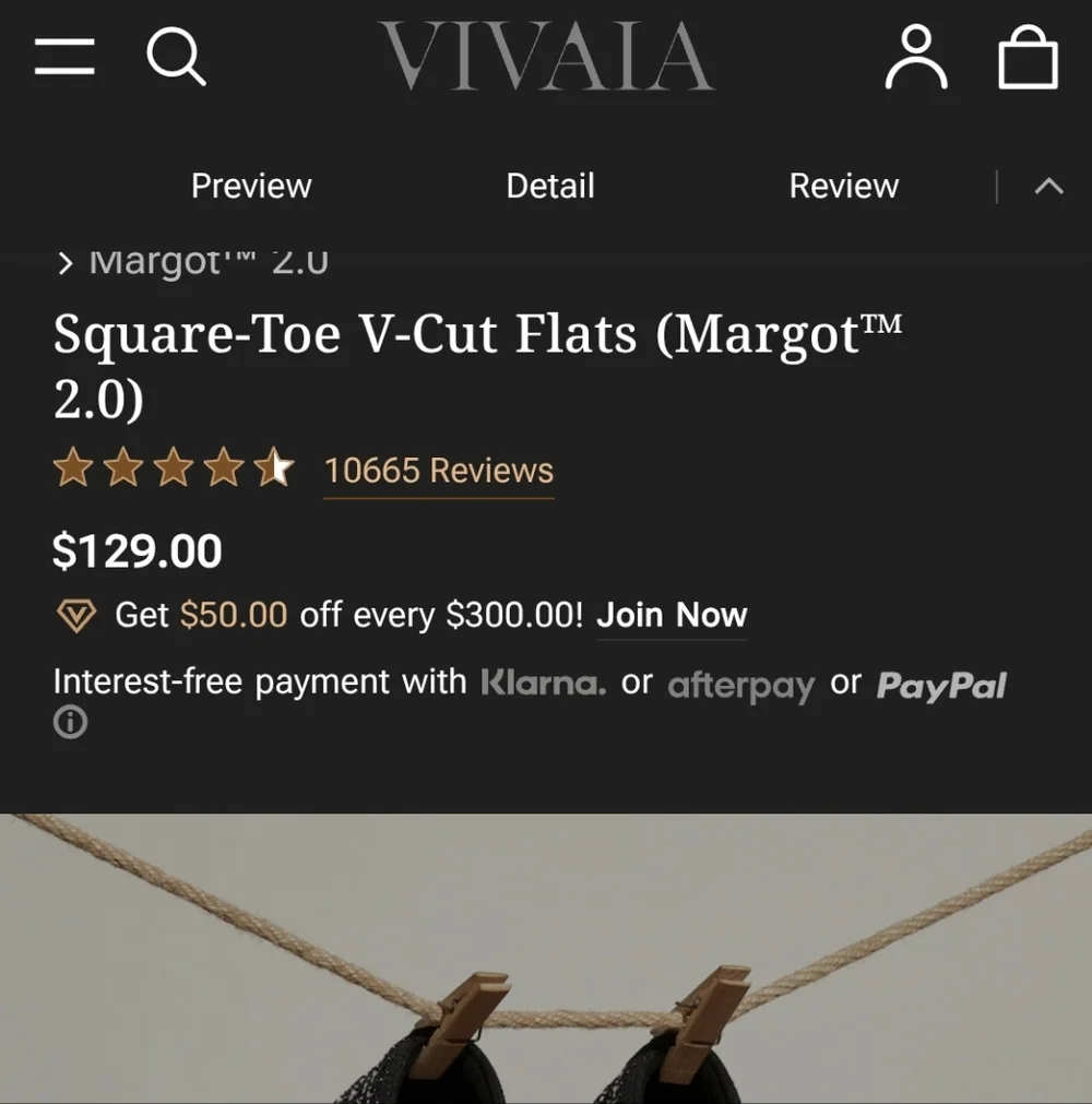 Vivaia black tweed